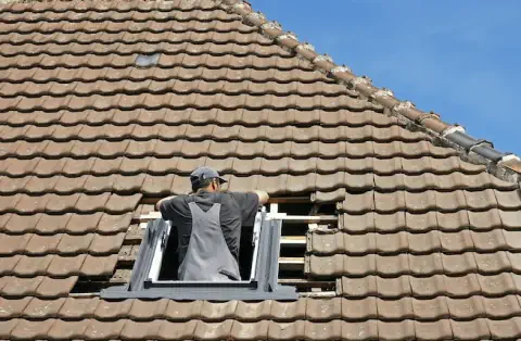 Pose de velux - Saint-Gelais